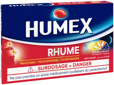 Humex Rhume Comprimés Et Gélules Plq/16 à CHALON SUR SAÔNE 